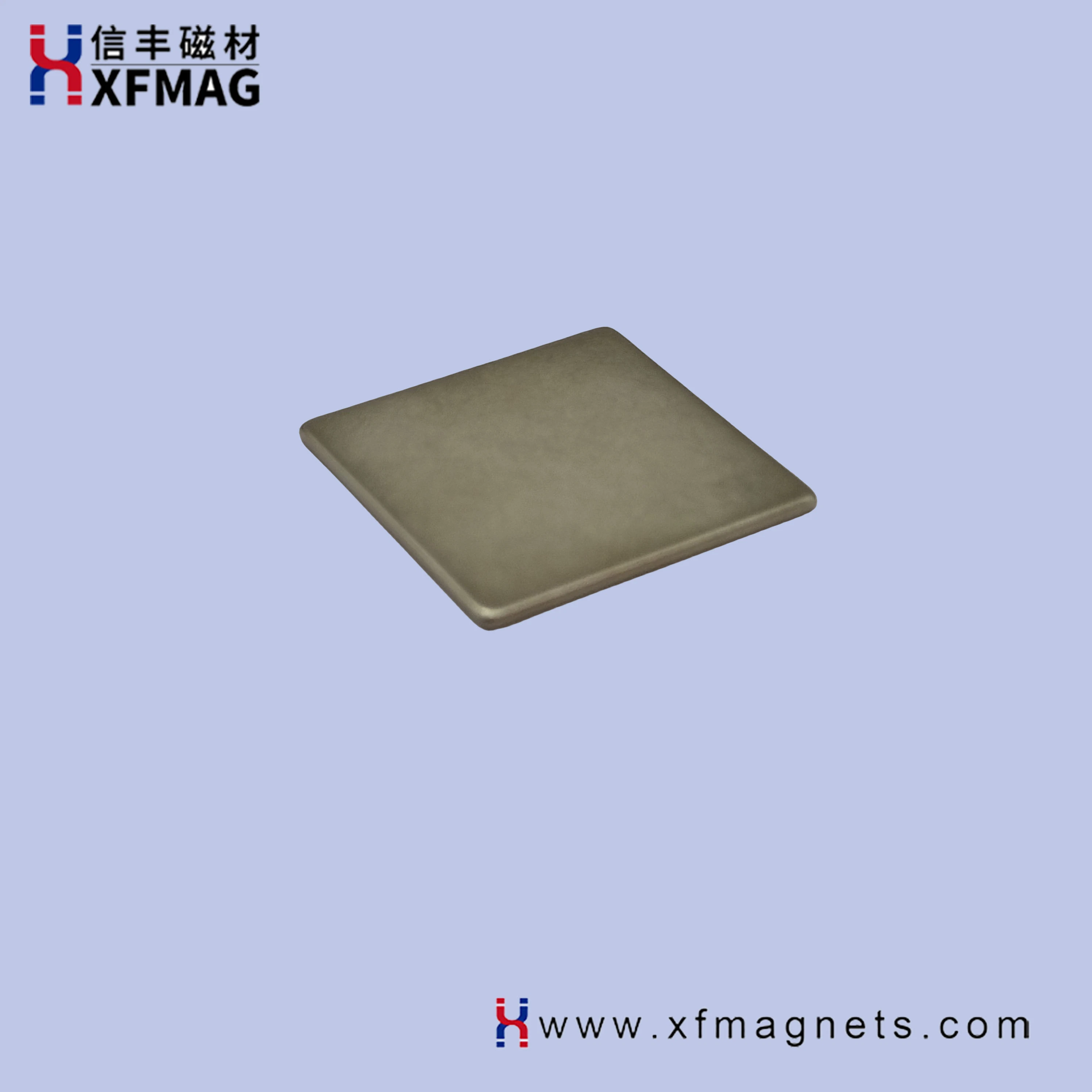 Sintered Block Neodymium 16*16*1.8 N40 Rare Earth NdFeB Nickel Magnetic Strong Permanent Magnet