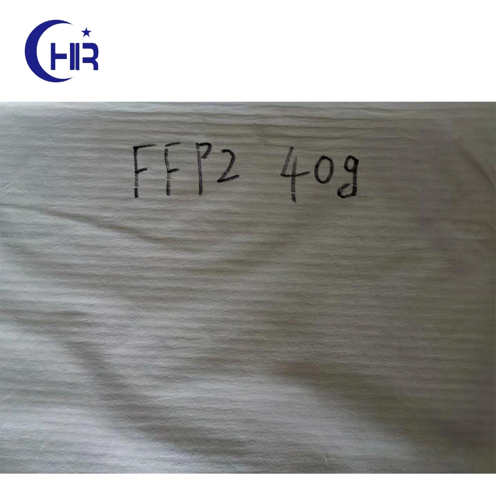 Certificated Low Resistance 40GSM Single Layer FFP2 Meltblown Nonwoven Fabric