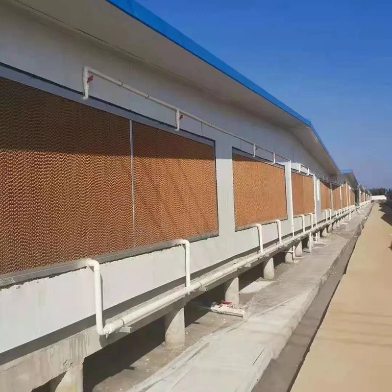 Enfriador de aire de las aves de corral del sistema de refrigeración Pad Mayorista/Proveedor de productos agrícolas para la horticultura de efecto invernadero de la industria