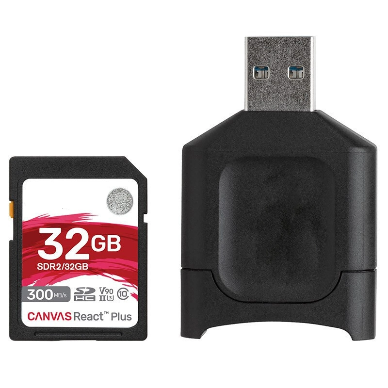 Teckdi OEM Marca SDHC R2 32/ 64/128/256GB Tarjeta SD con USB3,2 lector de tarjetas