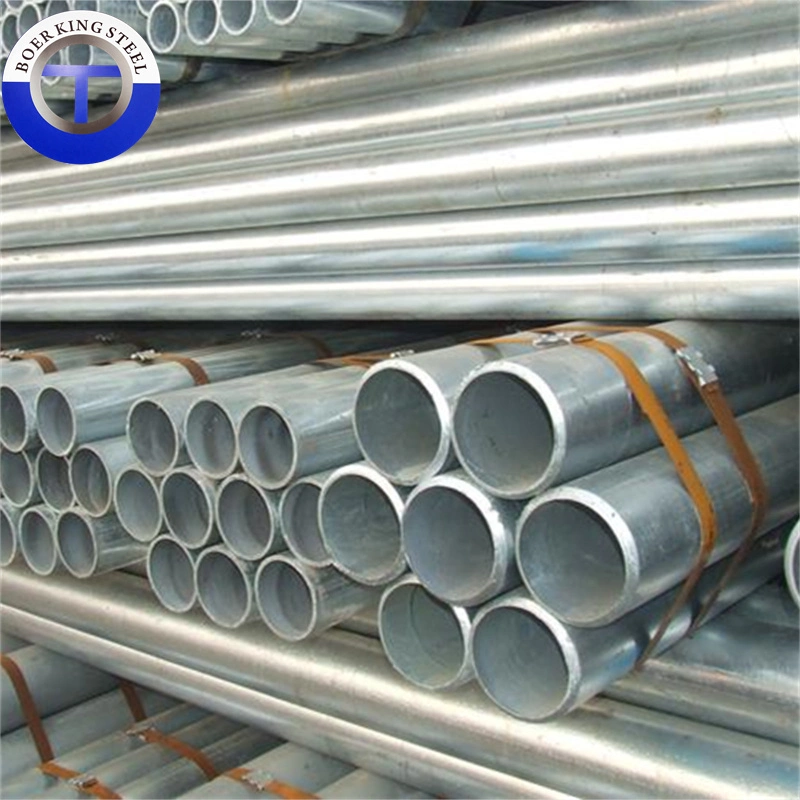 Hot Dipped Zinc Coating Z140-Z180 Ss400 Q215 Q235 Galvanized Steel Pipe for Making Small Tools