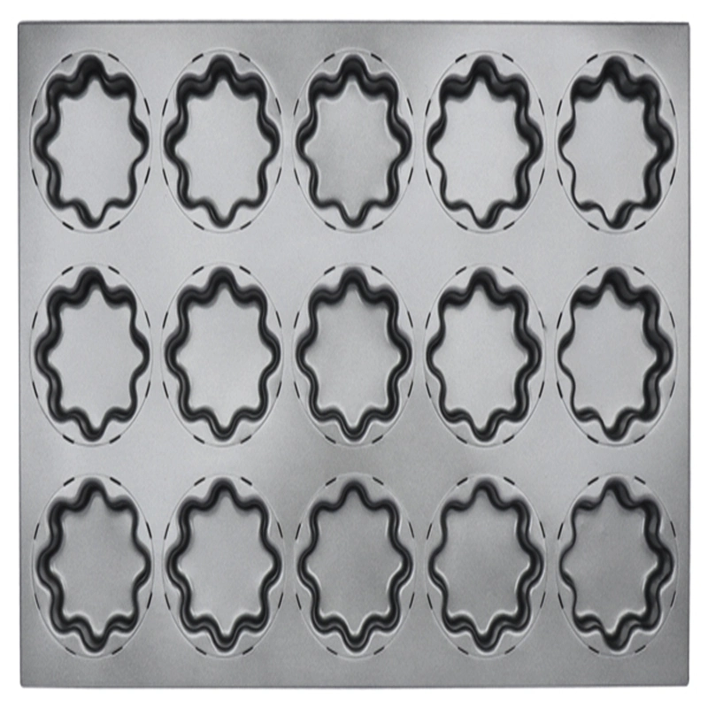 Rk Bakeware China-Commercial Nonstick Muffin Cake Baking Tray Square Cake Tray Cupcake Baking Tray