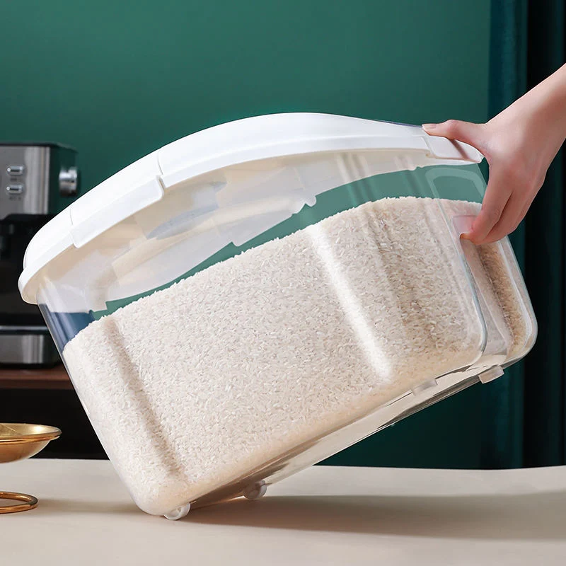 Commerce de gros grains Insect-Proof scellé la boîte de rangement avec conteneur Cupstorage de mesure