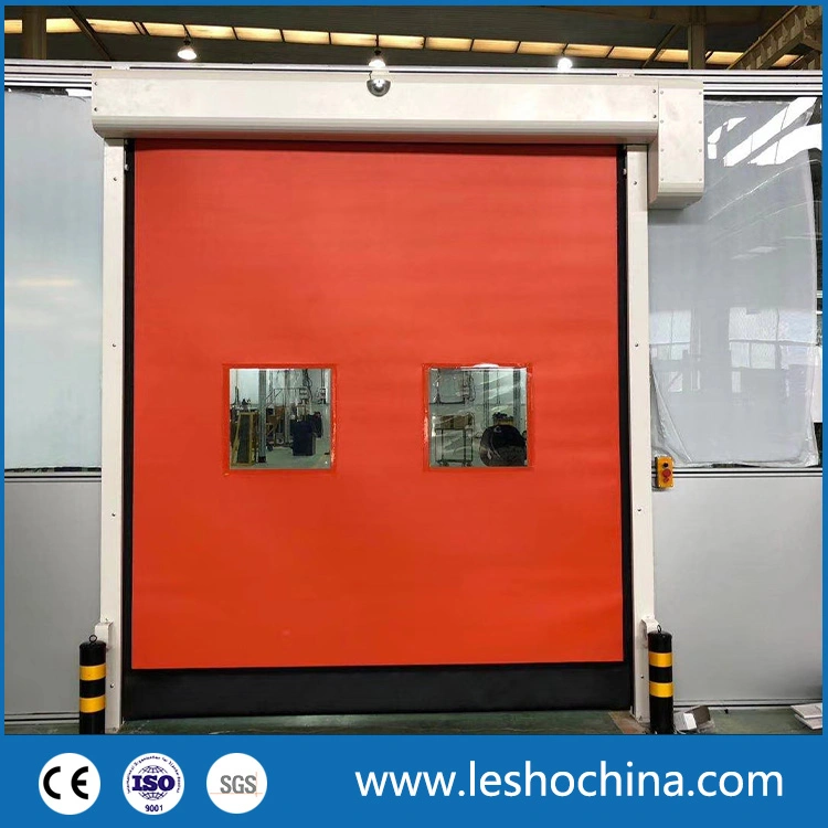 Air Tightness High Speed Rolling Shutter Door for Pharmaceutical Drug Factory