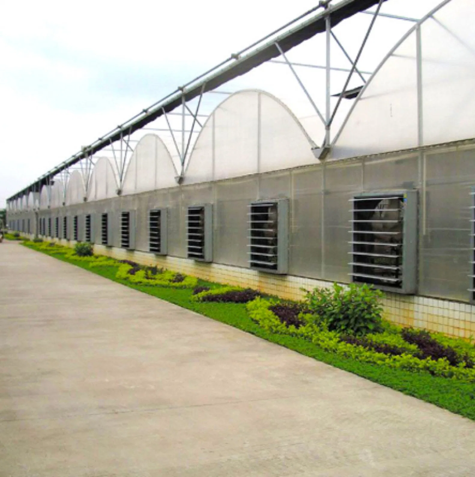 Intelligent Control of High-Tech PC Sheet Hydroponics Multi-Span Agricultural Greenhouses