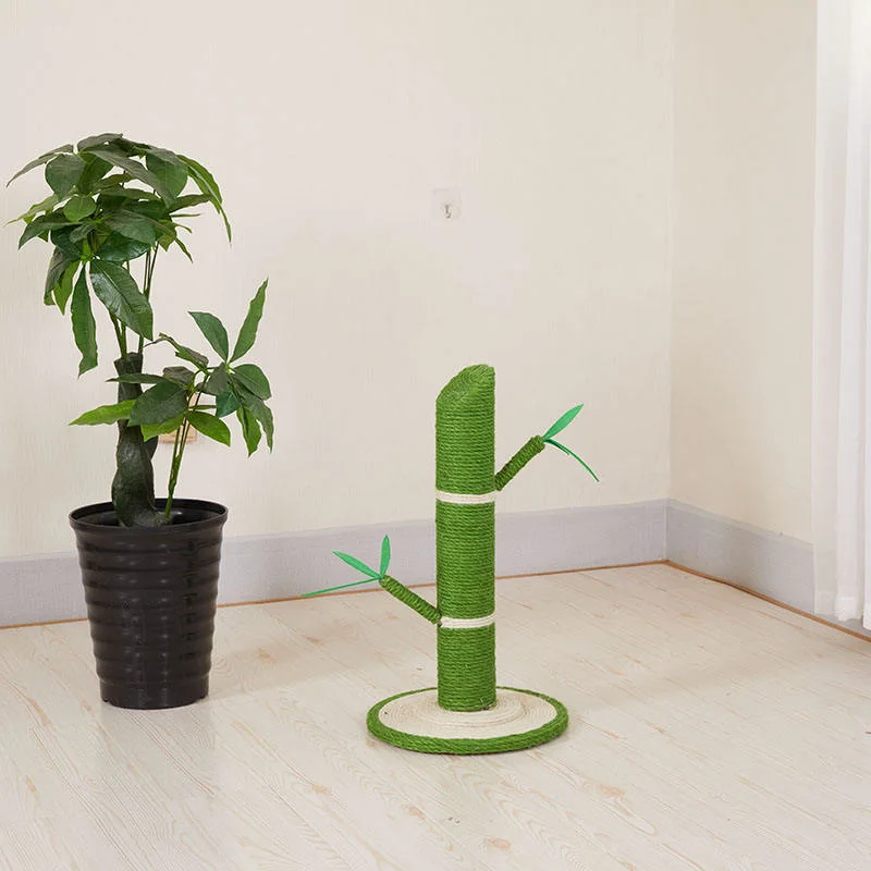 Bamboo Shaped Cat Scratching Board Cat Pole Tree