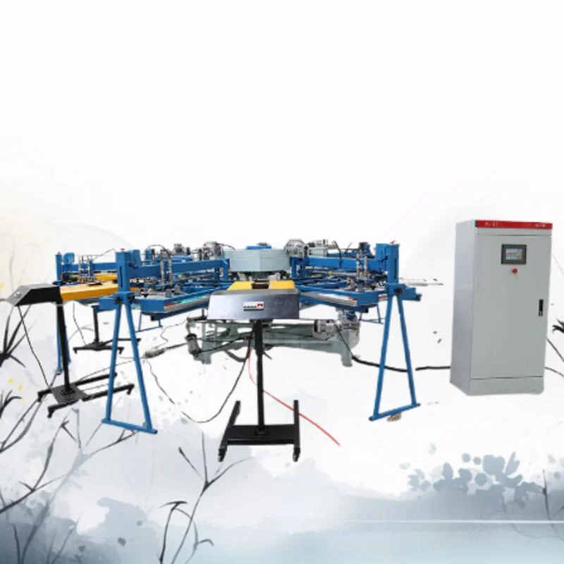 4 Color Automatic Textile Printing Machines T Shirt Screen Printer Press for Sale