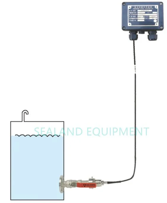 Industrial/ Marine Pressure Type Level Transducer for Water Ingress or Oil Tanks