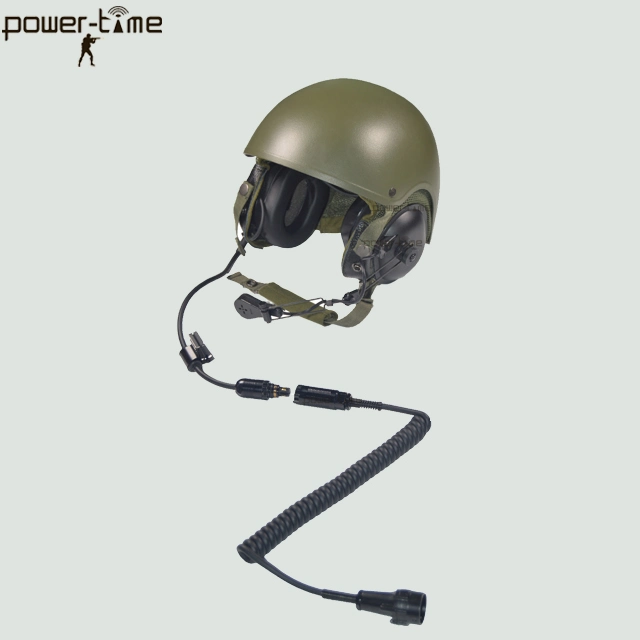 Fiberglass Helmet Dh-132 Combat Tanks Headset