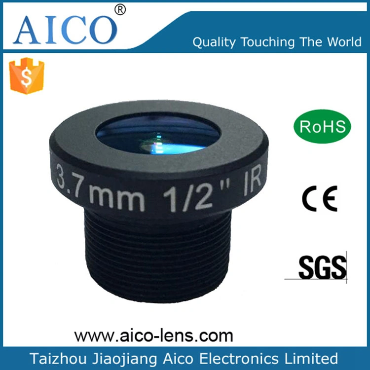 3.7mm F1.3 Efl 3.7 mm M12 S Mount Time of Flight 3D Image Tof CCTV Board Camera Lens Lenses for 1/2 Sensor Cam