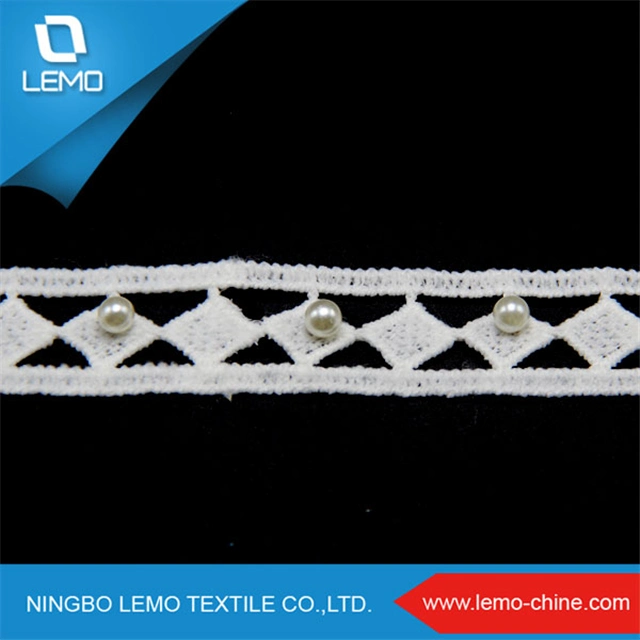 Fashion Chemical Embroidered Organza Lace Trim