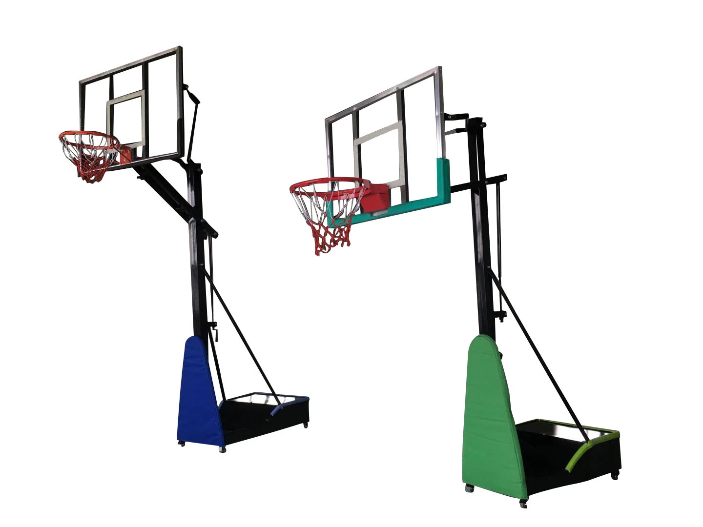 Basketball Sports Equipment Portable Adjustable Basketball Hoops for Training