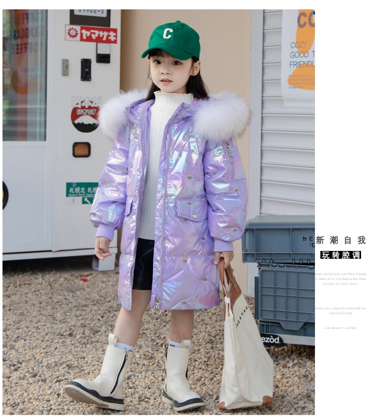 New Long Style High quality/High cost performance  Korean Waterproof Parenting Children Apparel Thickened