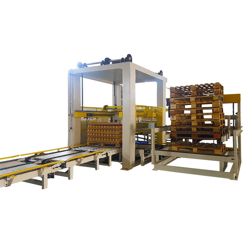 Chinese Supplier Plastic Pet Glass Bottle Pallet Palletizer Multifunctional Packaging Machine