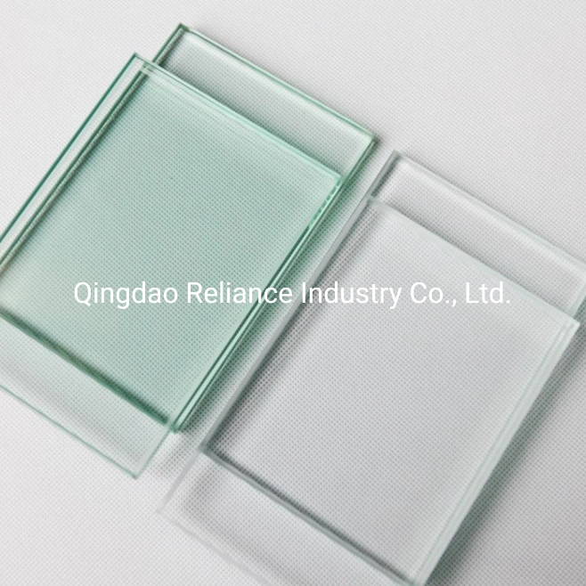 1.8-19mm PPG/Ggg Blue Edge Ultra Clear Float Glass with CE & ISO Certificate