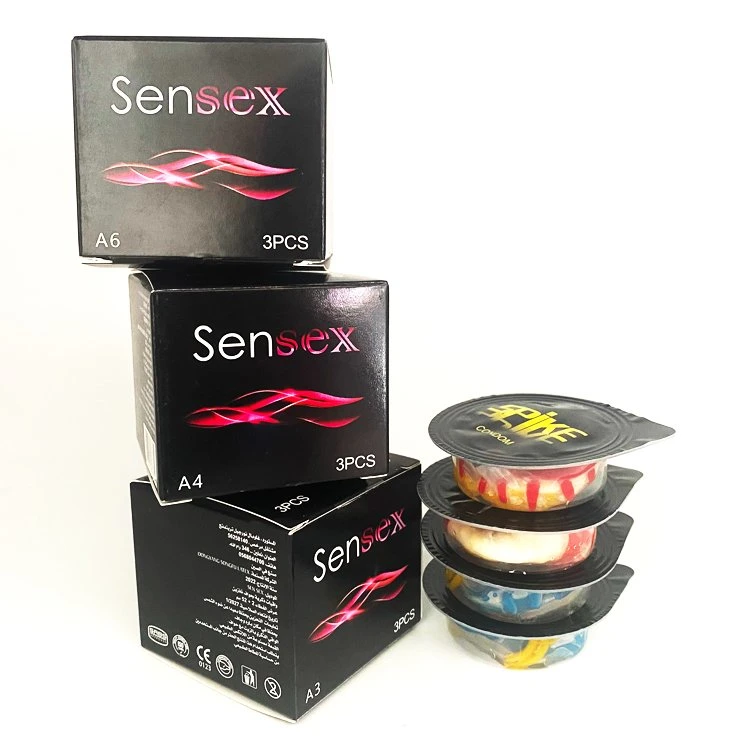 Comdom pour les hommes avec Spike sexe Tghenning vagin masculin Extra ODM et comdoms personnalisés OEM