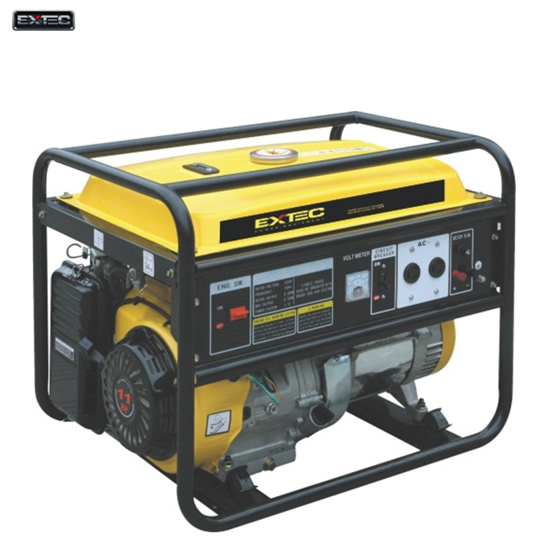 Heavy Duty Exd6500 4.8kw-5.5kw Diesel Standard Generator Silent Petrol Engine Generator