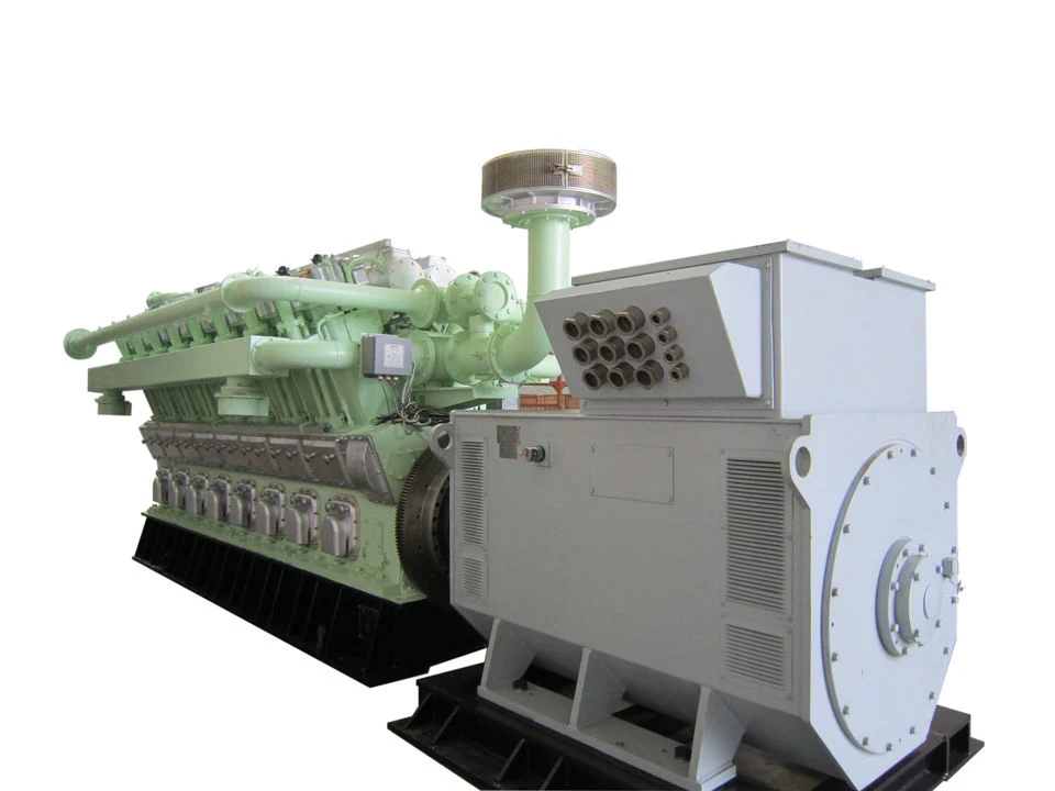 300 Series 1000kw Low Speed Syngas Gas Generator Set Pyrolysis Syngas