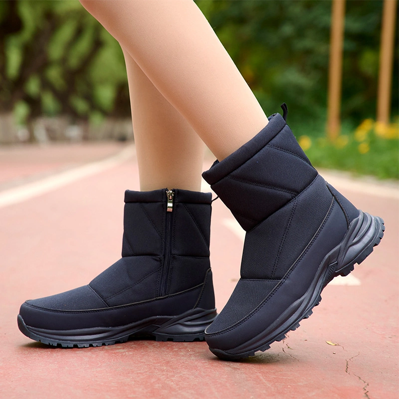 Bn044 Thick Snow Boots Women's Warm Outdoor Cotton Shoes Warm Shoes