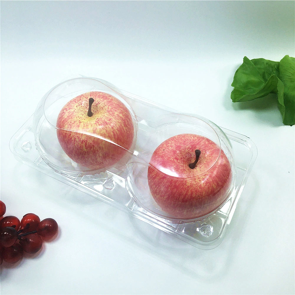 Embalagem de plástico Caixa clamshell de frutas para Apple