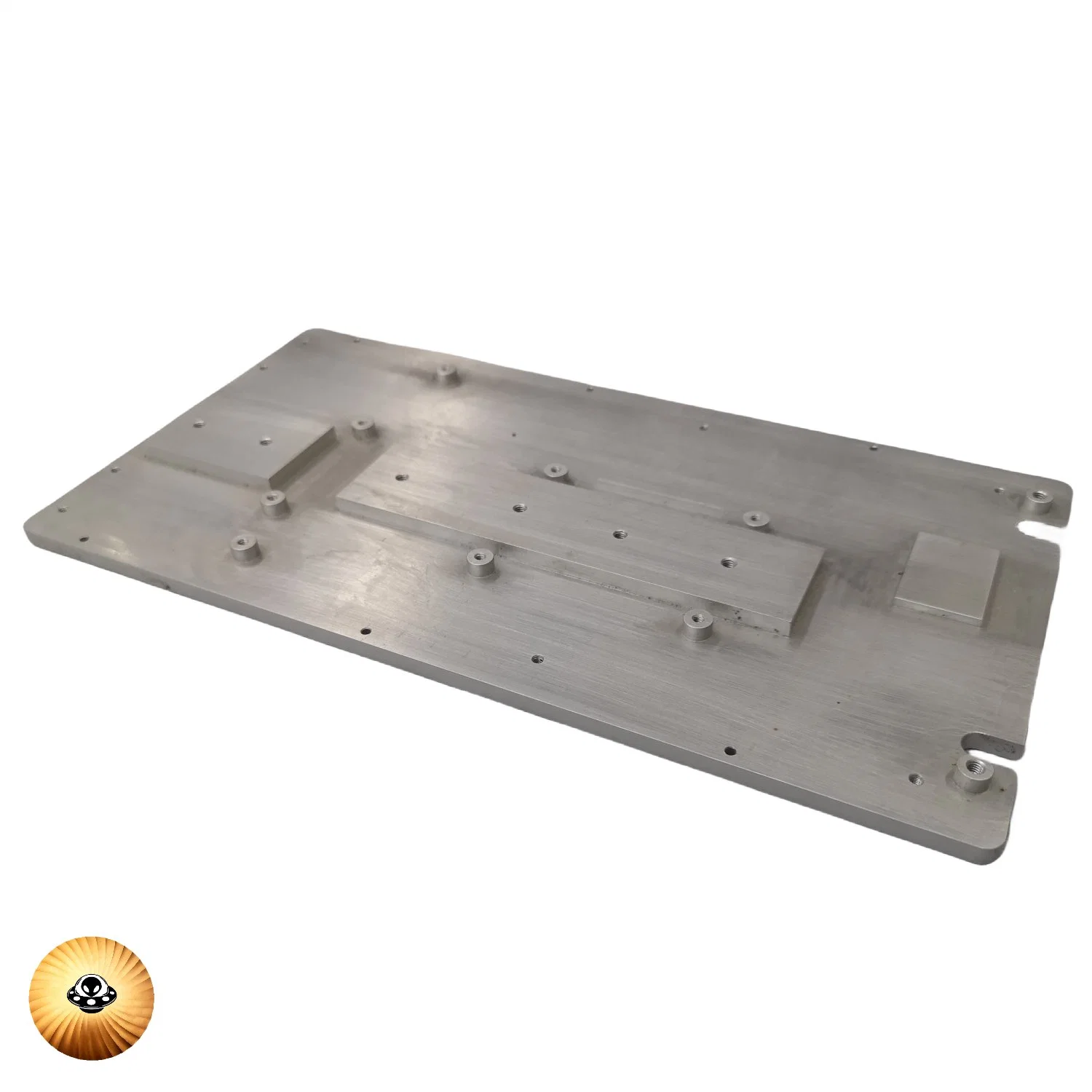 Placa de aluminio líquido frío Disipador de calor el líquido de refrigeración de la placa fría proceso