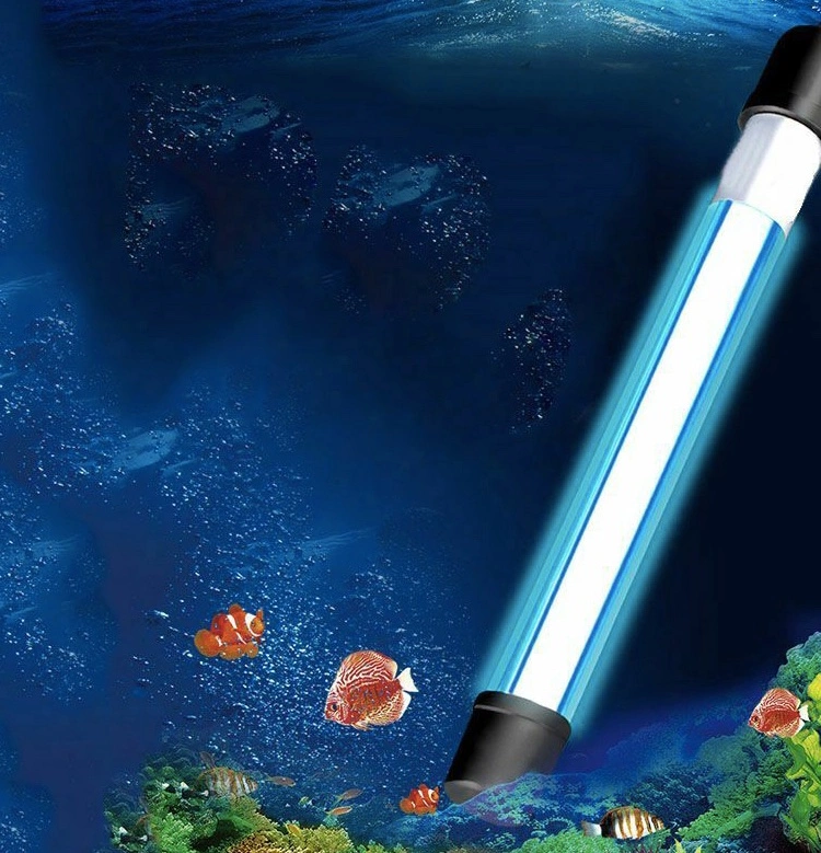 15W Aquarium UV Sterilizer Light Submersible Water Cleaner