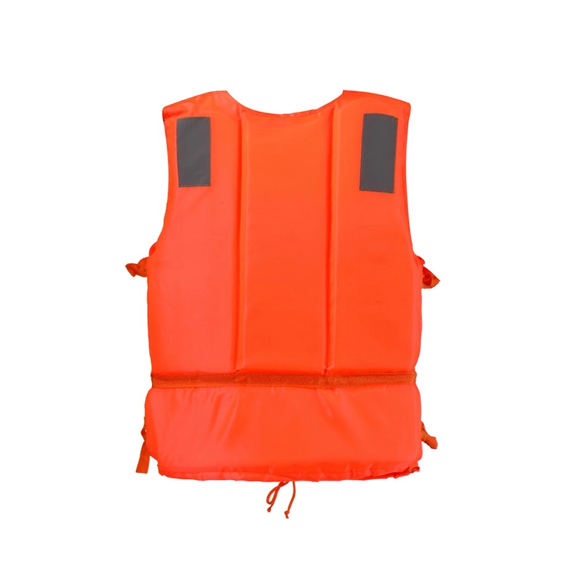 Fábrica de suministro de espuma barata Orange Work Life Jacket