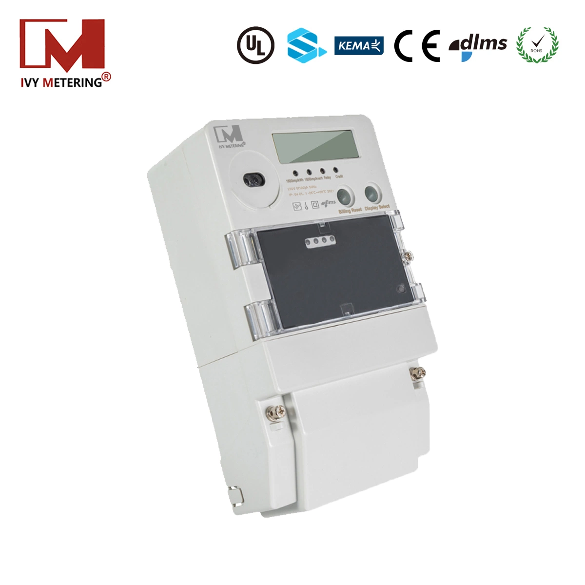 RS485 IR PLC Zigbee de comunicación inalámbrica GPRS Dlms Metro