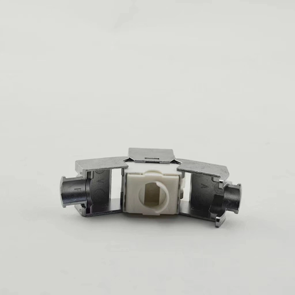 RJ45 cat8 Toolless Zinc Alloy keystone jack