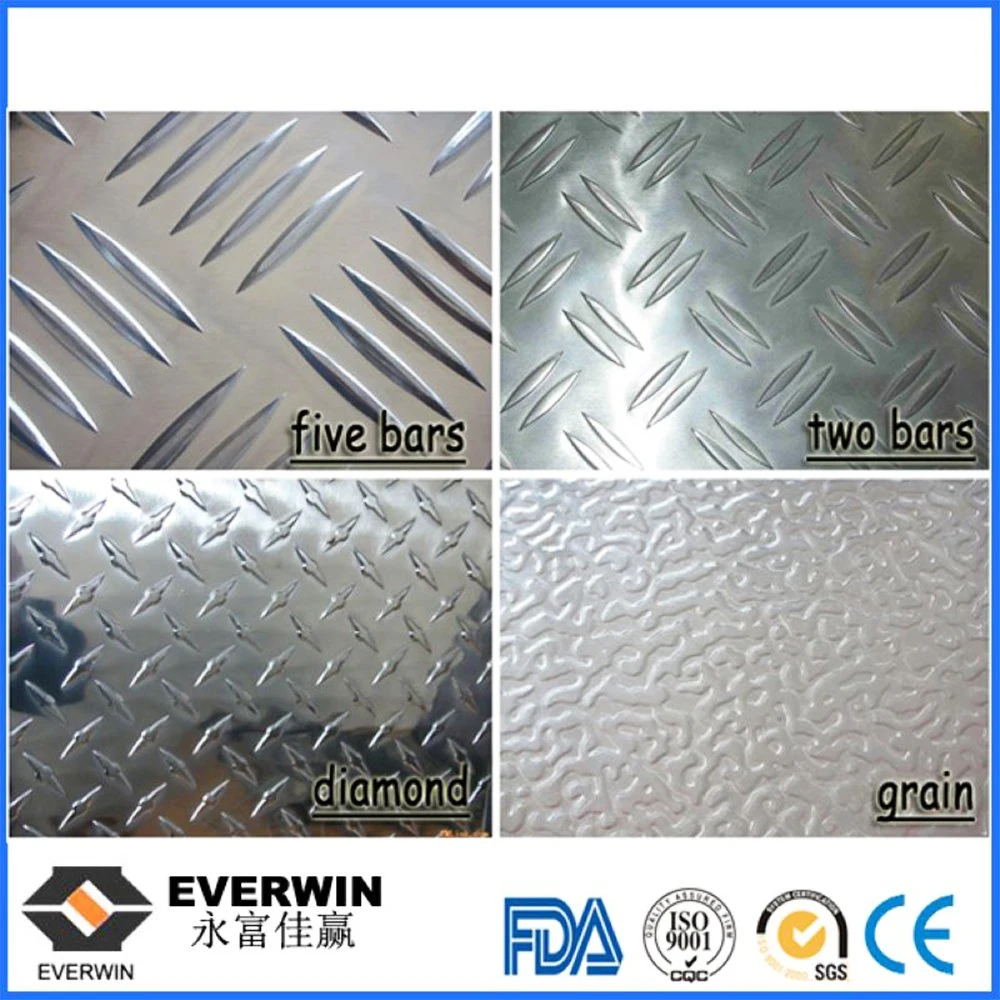 Embossing Aluminum Sheet Gauge Alloy Plate Factory Price