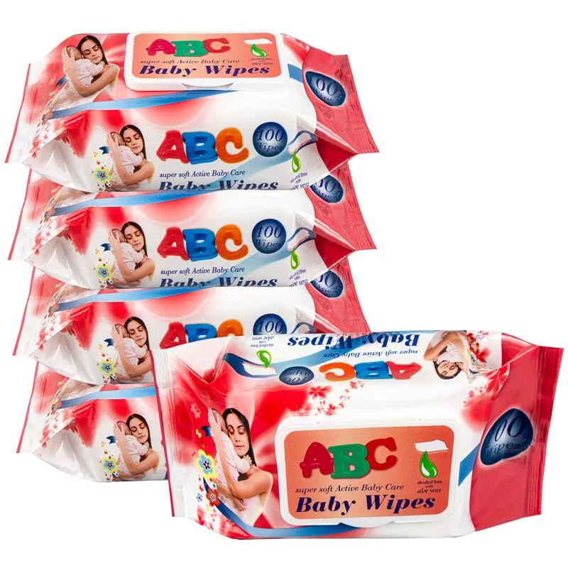 Low Price Baby Water Wipe Manufacturers Custom Household Wet Baby Wipes