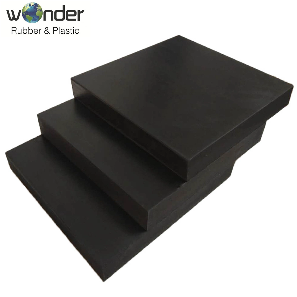 Gummi verschleißfeste Pad Neopren Gummiblock NBR Pufferblock EPDM Elastischer Block