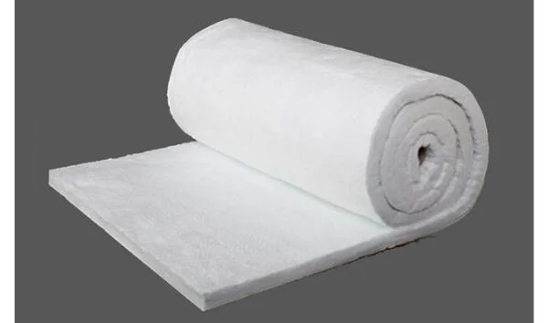 Low Heat Storage Ceramic Fiber Blanket for Reheating Furnace and Ladle Cover Insulation Materials