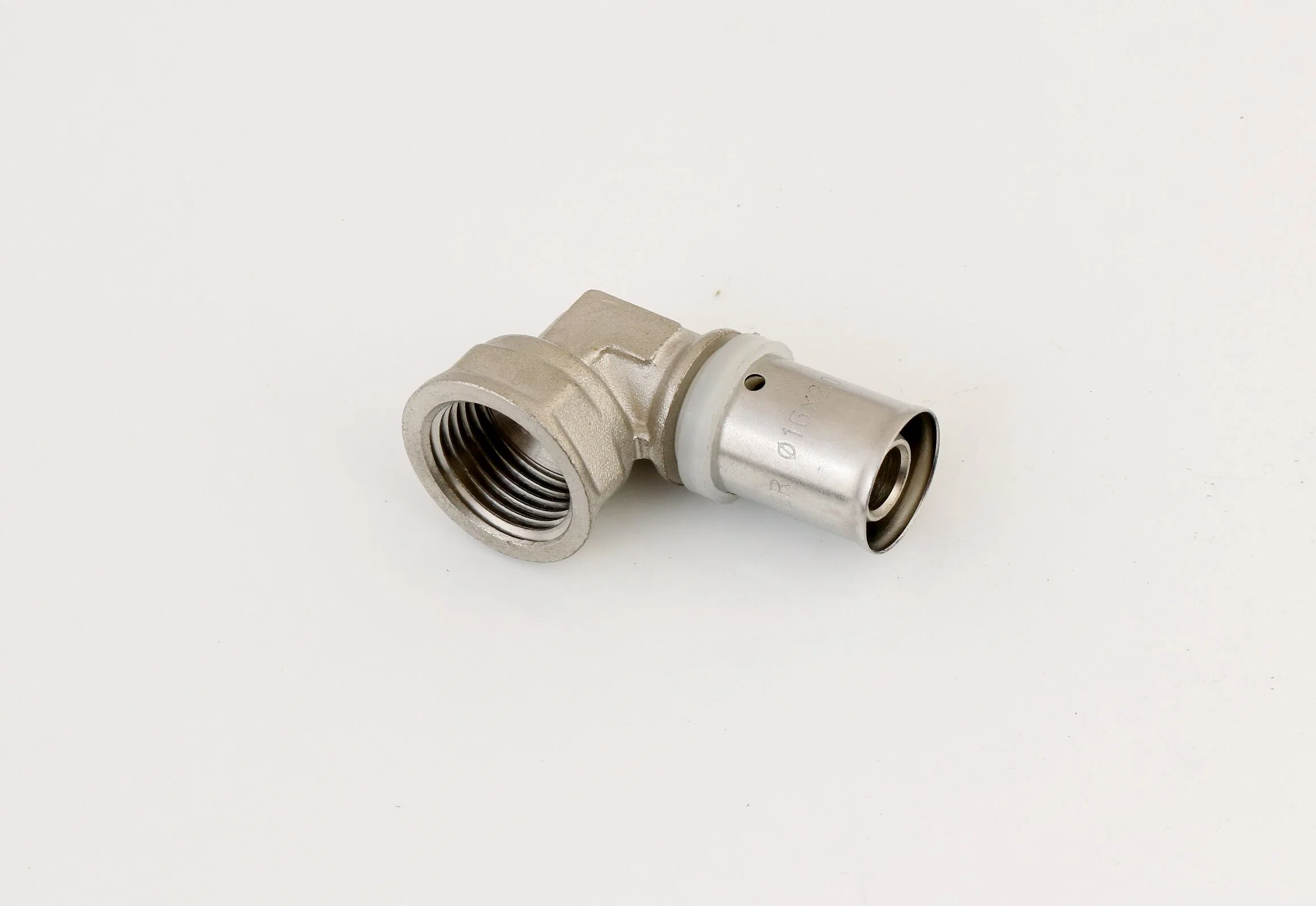 16 Brass Press Fitting Multilayer Pex Fittings for Floor Heating-Straight Female Connector