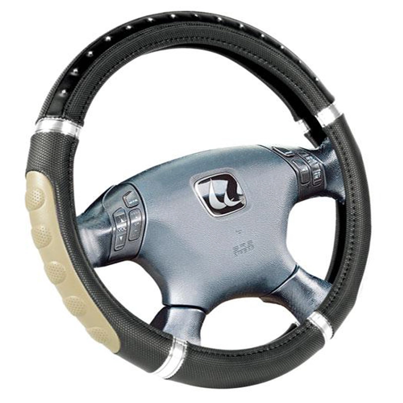 New Car Accessories PVC/PU Cheap Hot Sales Steering Wheel Cover