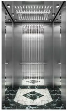 FUJI Vvvf Ascenseur panoramique / d'observation pour villa résidentielle commerciale et centre commercial avec local technique