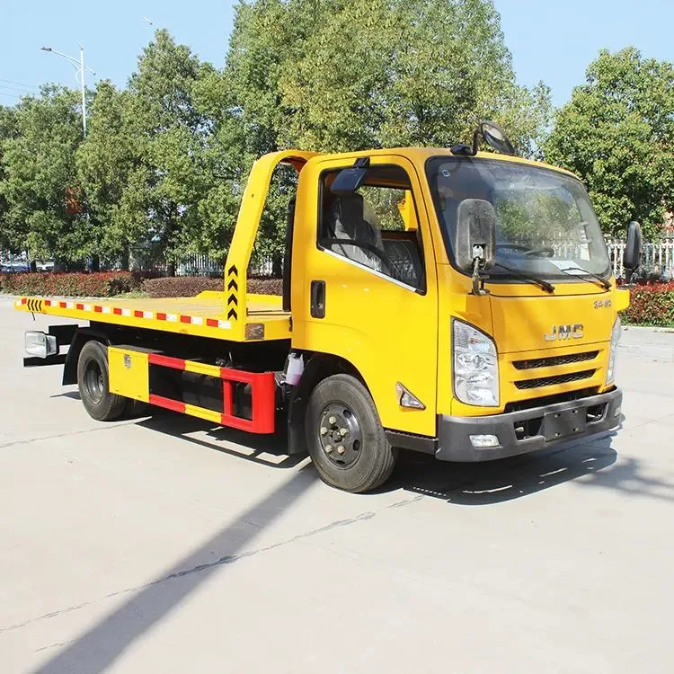 Japan 4X2 Flat Bed Wrecker Tow Truck Flatbed Platform Recovery 5ton Towing Truck for Sale