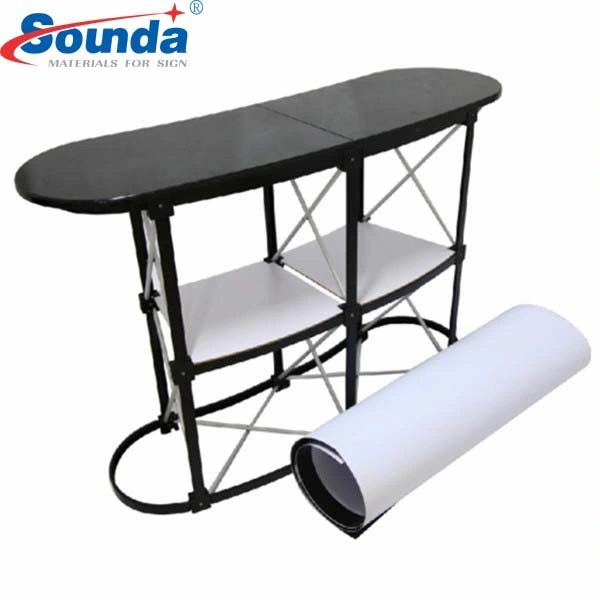 Portable Promotional Display Counter, Coffee Shop Promotion Table