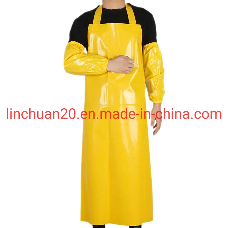 Oil Resistant Waterproof Glove/TPU Gown Open Back/TPU Apron/Waterproof Apron/Butcher Apron/TPU Apron/Butcher Meat Cuts Kitchen Apron Work Apron/Labor Protection