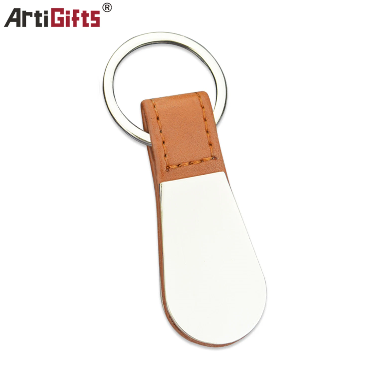 Wholesale/Supplier Cheap Custom Promotion Metal Leather Key Chain