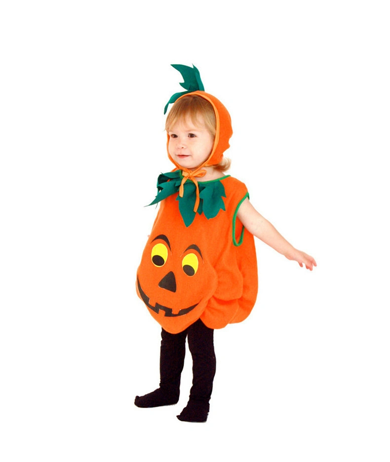 Halloween Pumpkin Clothing Baby Cosplay Styling Show Cute Pumpkin