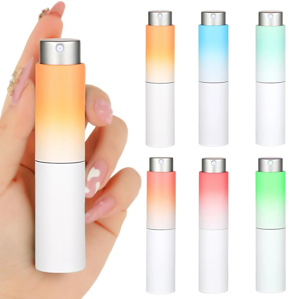 Gradient Color 8ml 10ml 15ml Round Glass Fragrance Luxurious Bottle Perfume