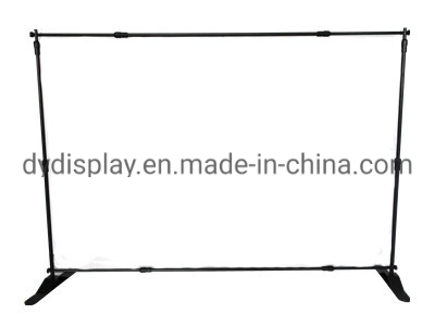 Economical Retractable Telescopic Pole Banner Stand Photo Backdrop