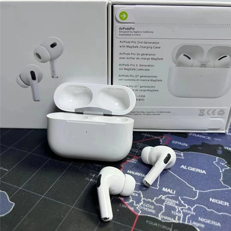 Grossiste de haute qualité 1:1 Étui pour écouteurs sans fil Bluetooth pour Airpods 2 3 PRO 2 Max Casque sans fil Bluetooth Écouteurs GPS Localisation Casque