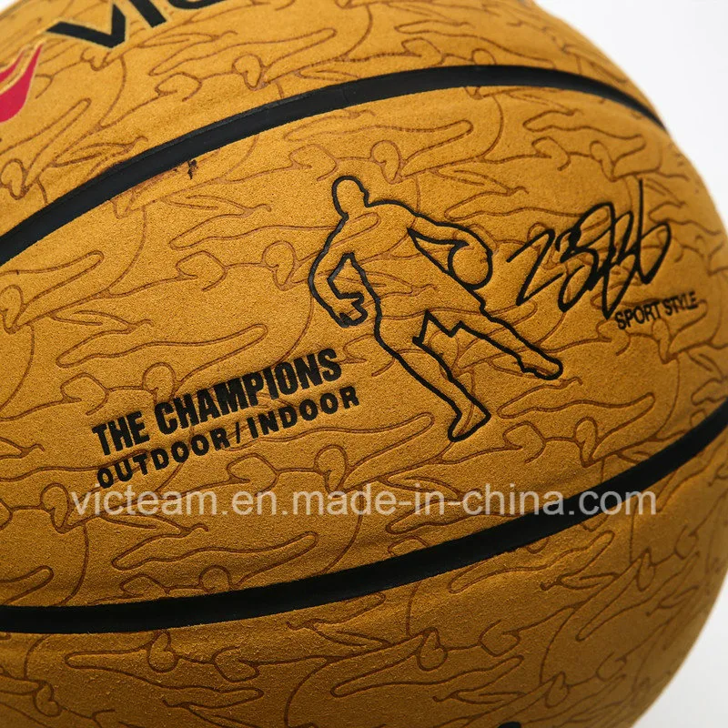 Cheap Price Hybrid Leather Promotion Basketball