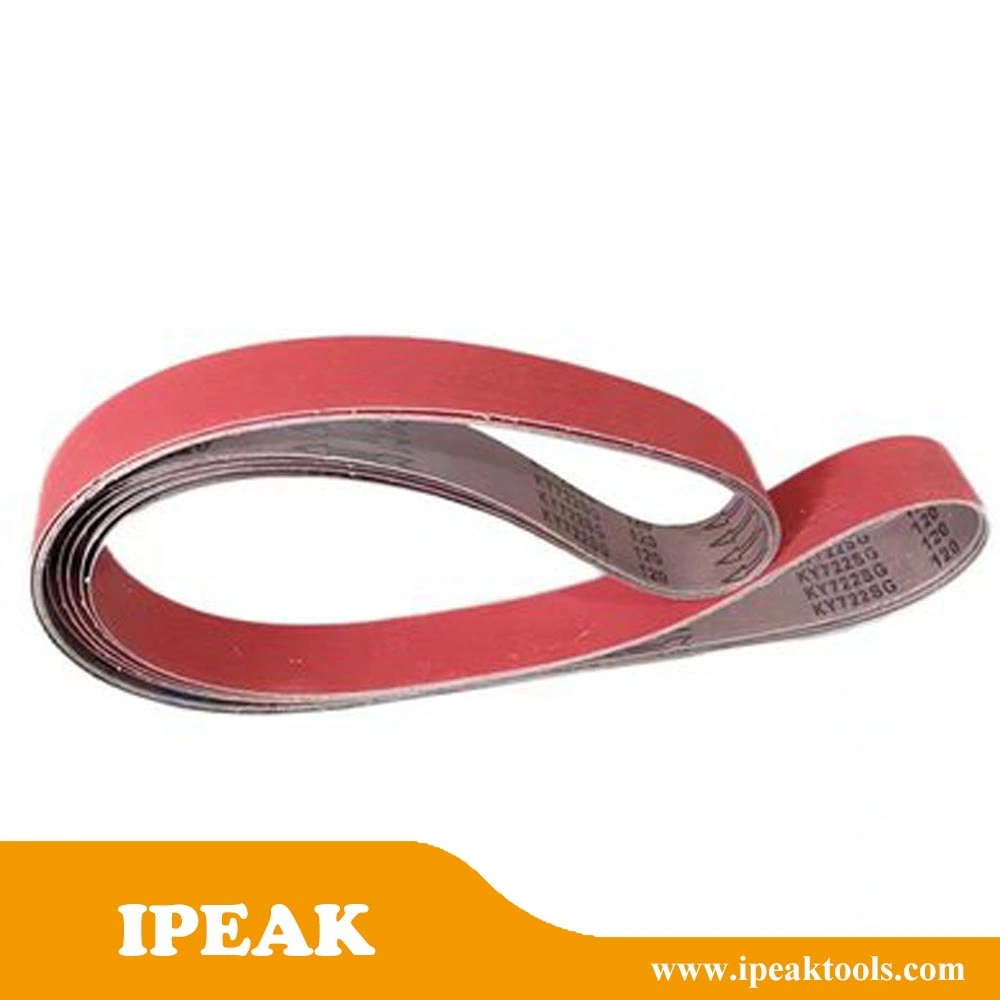 Ky722sg 1830mm*50mm Ceramic Abrasive Belt for Metal Grinding and Polishing Machine Customized 24grit