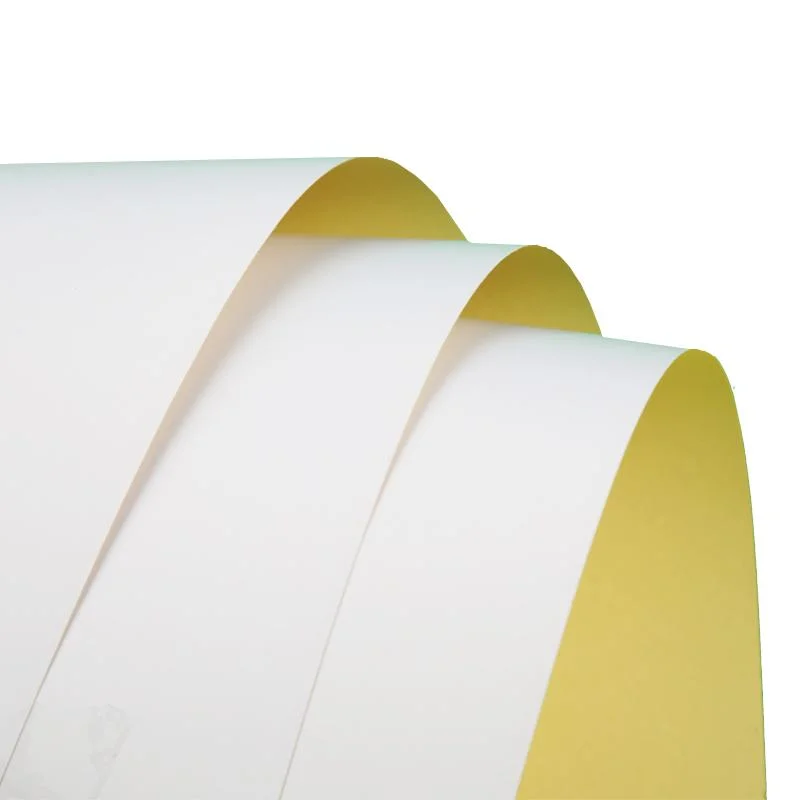 Environmental Safety Cast Coated Self Adhesive Sticker Paper Jumbo Reel Rolls for Printing