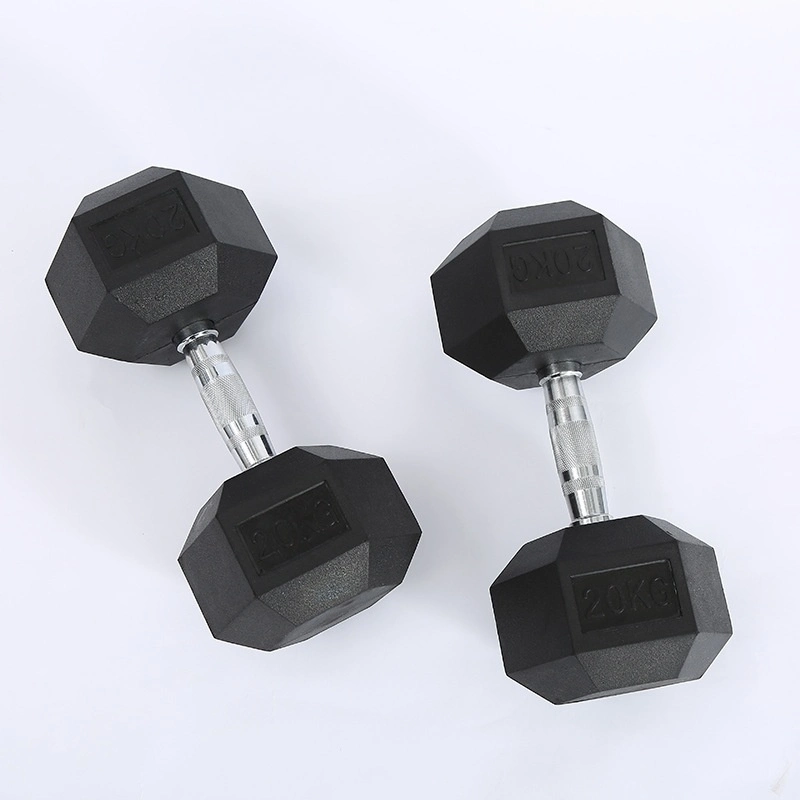 Free Weight Lifting Equipment Dumbbells Workout Gym Hexagonal Weight Dumbbells