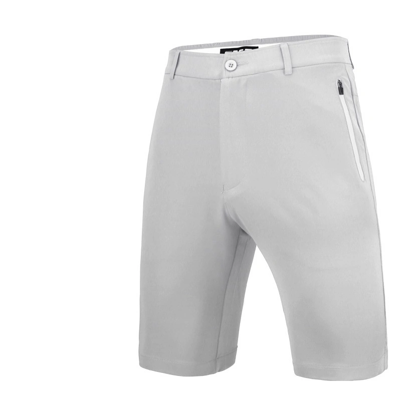 Moda hombres poliéster Spandex Golf Wear Shorts de tenis de corte ajustado Pantalones