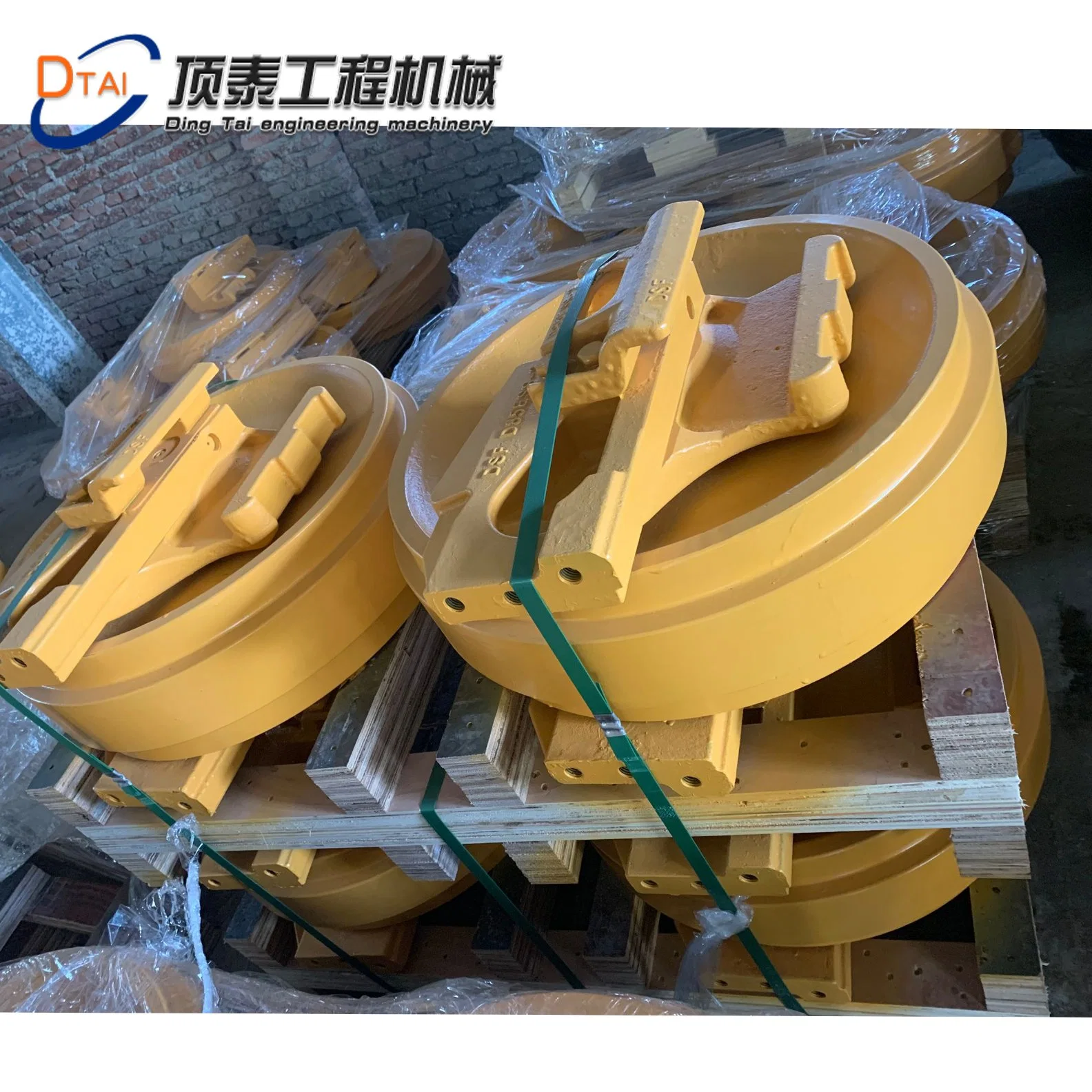 Mini Excavator Front Idler Dx55 Dx60 Dx80 Dx100 Dx200 Idler Wheel Undercarriage Parts